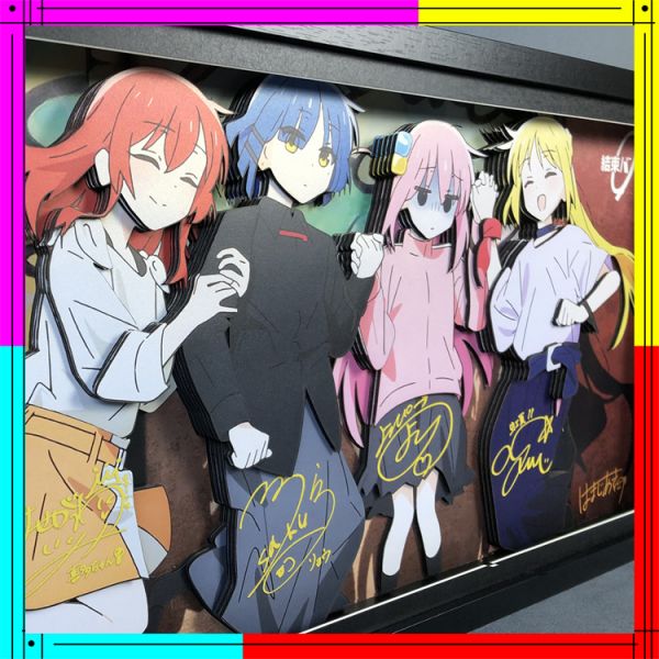 【海外代購】【63*33CM】凹凸Panda 孤獨搖滾 Bocchi the Rock 立體畫01 