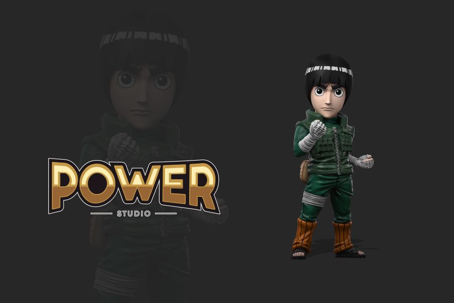 【預定】Power 12小強第七彈&李洛克 12小強共鳴 木葉場景大門 