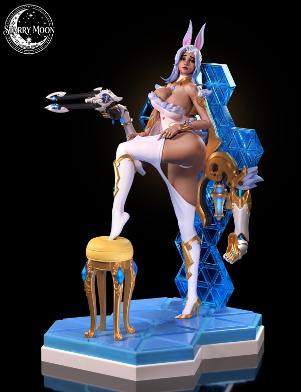 【R18-預定】Starry Moon Atelier 星月工坊 守望先鋒 Overwatch：金 商界名兔（白與黑） 