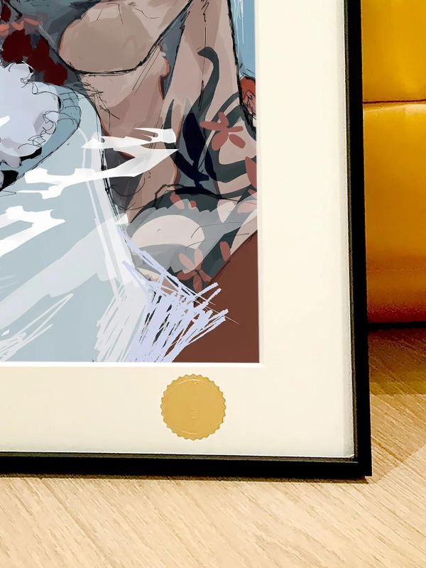 【海外代購】星空《海軍三大將》赤犬黃猿青稚海賊王裝飾畫裝飾畫 