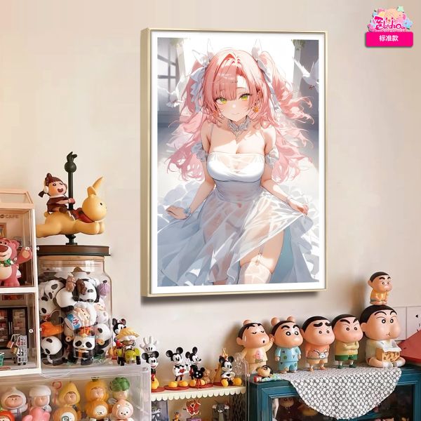 【海外代購】阿喵畫社 妮可 婚紗 絕區零8k超清裝飾畫 