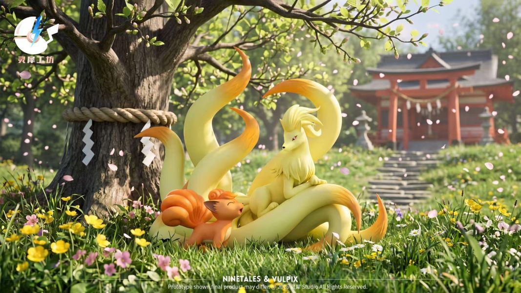 【預定】靈犀工坊 圖鑑1/20系列 九尾進化組（九尾/六尾） 