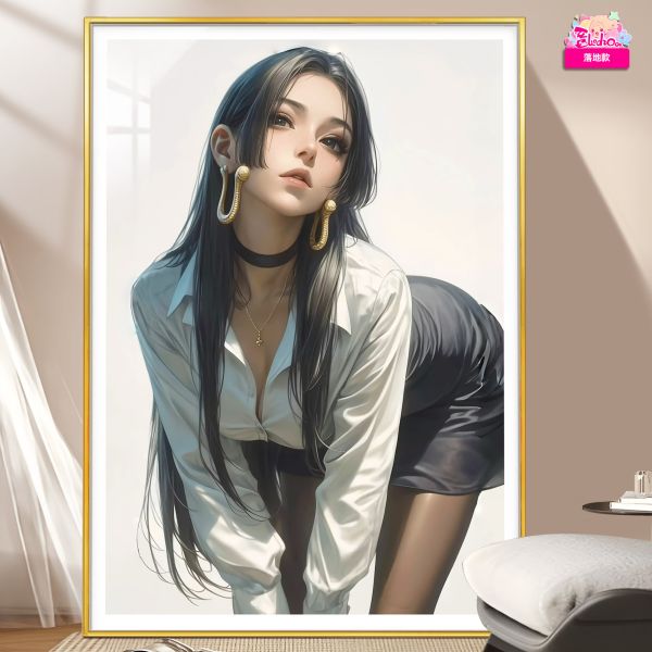 【海外代購】阿喵畫社 《海盜王》正裝 女帝 波雅·漢庫克 8k超清裝飾畫 