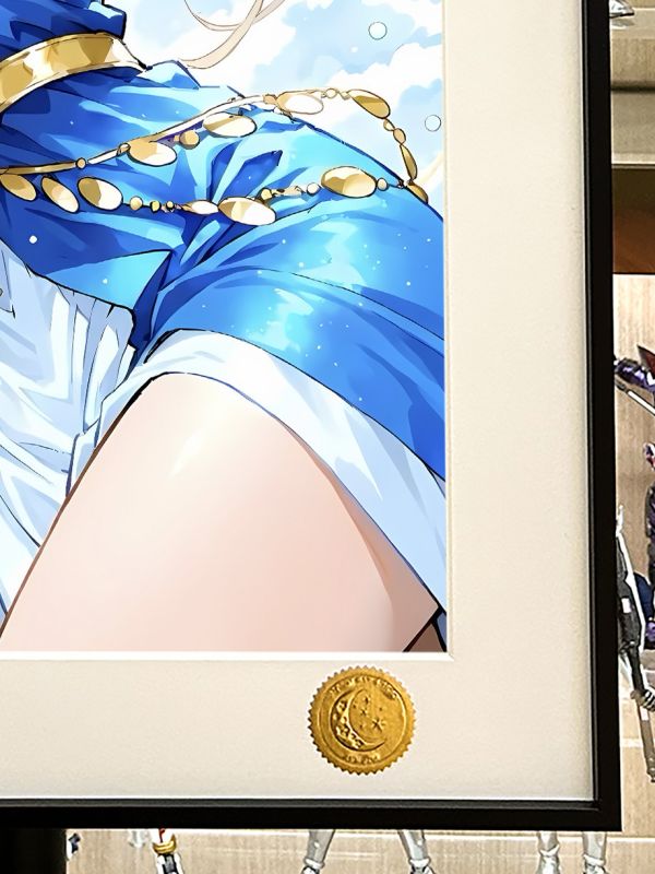 【海外代購】星空 《女神貝露丹蒂》Belldandy我的女神貝璐丹迪動畫二次元裝飾畫 