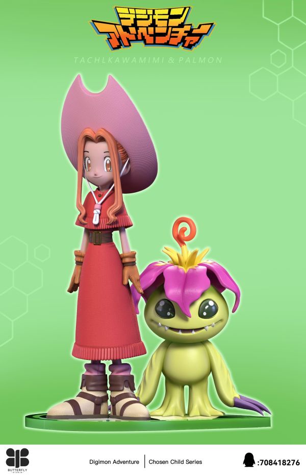 【預定】Butterfly 被選中的孩子系列 太刀川美美（美美）&巴魯獸 