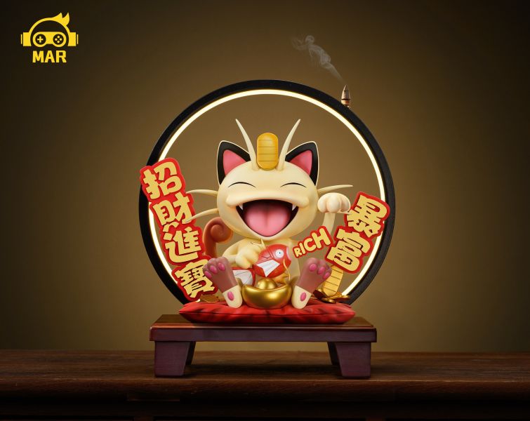 【預定】MAR模玩 寶可夢招財暴富喵 