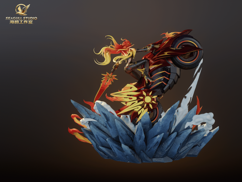 【預定】海鷗 SEAGULL 原神場景雕像第一彈 — 火神瑪薇卡 