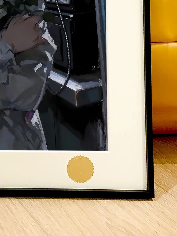 【海外代購】星空 《電話亭蕾塞》Chainsaw Man電鋸人Reze裝飾畫 