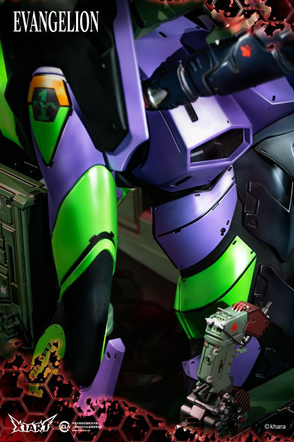 【預定】X1ART 新世紀福音戰士 EVA初號機半身像 