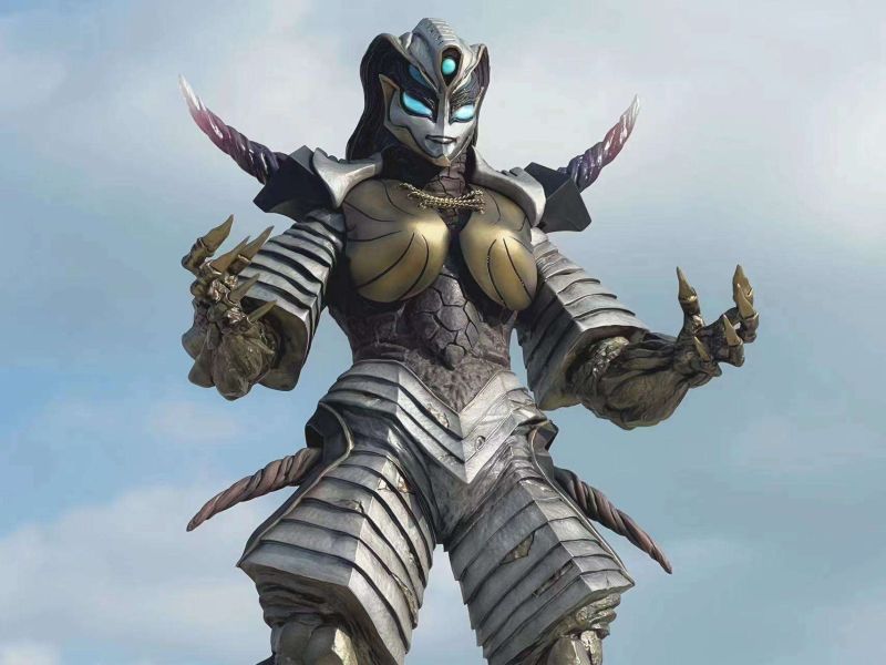 【海外代購】怪獸工廠 怪獸系列第一彈 魔神 灰模 