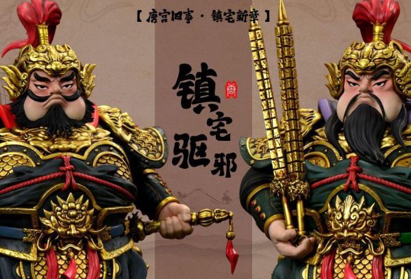 【預定】漫節奏 原創國風系列 鎮宅門神 秦瓊 尉遲恭 