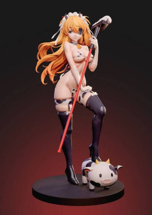 【預定】子夜 EVA 明日香 奶牛女僕 