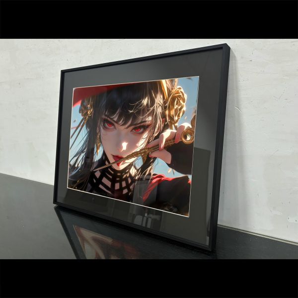 【預定】阿喵畫社 荊棘公主 約爾福傑 展館級8k超清精裱畫 