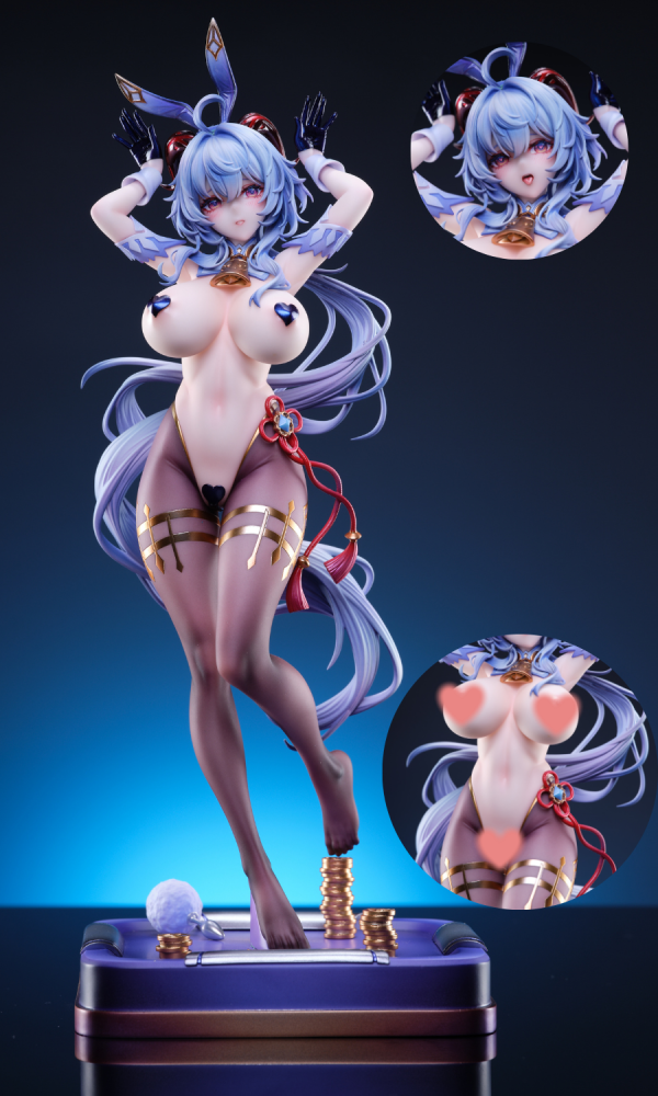 『R18女雕-實物預定』Genius Bee-Studio 天才蜂工作室 逆兔椰羊 原神 