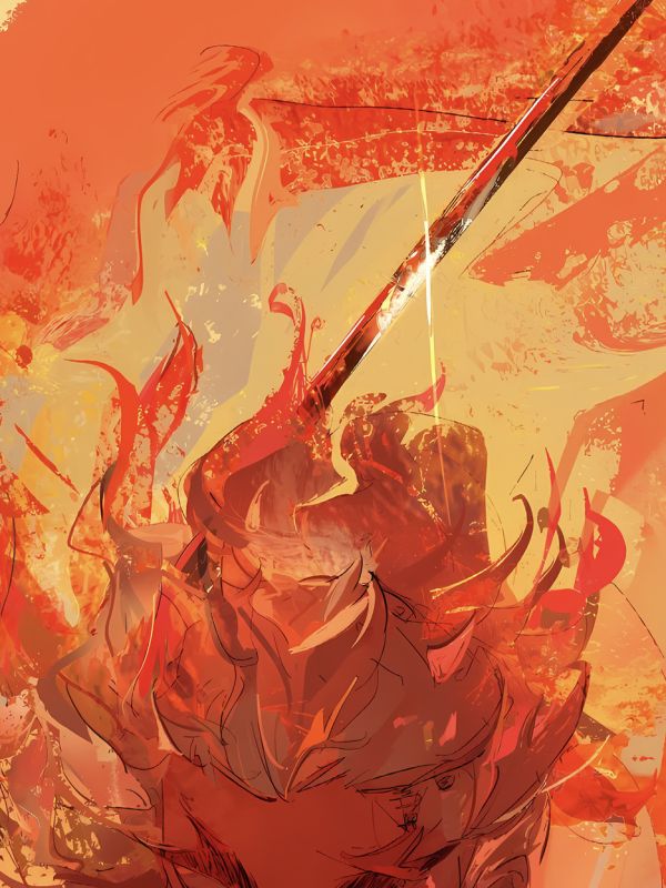 【海外代購】星空 《紅色炎柱》煉獄杏壽郎狛治戀雪鬼滅之刃無限城篇猗窩座動漫裝飾畫 