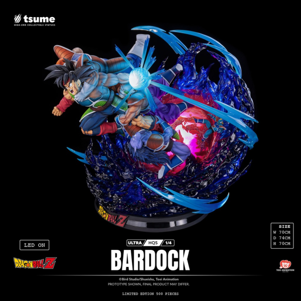 【預定】TSUME Ultra HQS BARDOCK 七龍珠 巴達克 