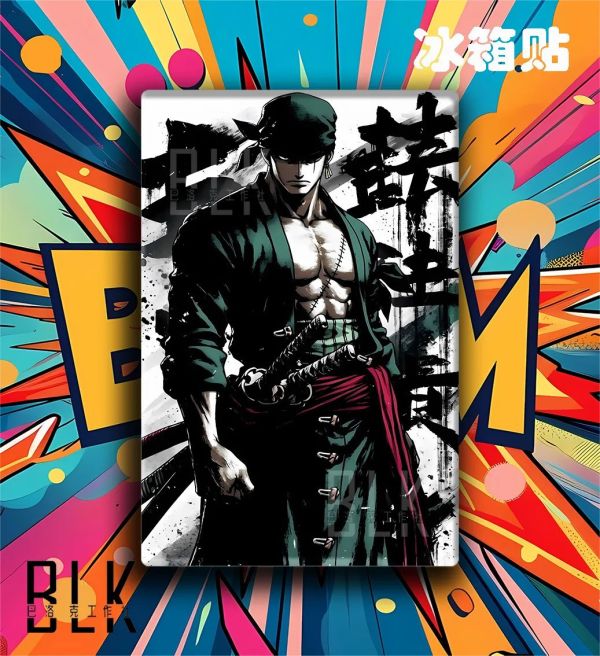 【海外代購】巴洛克《大劍豪》索隆Zoro劍豪海賊王裝飾畫 