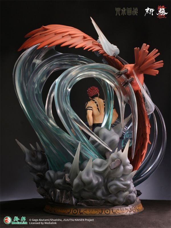 【海外現貨】末那魂燃 咒術回戰 伏黑惠vs兩面宿儺：初戰 正版授權雕像 