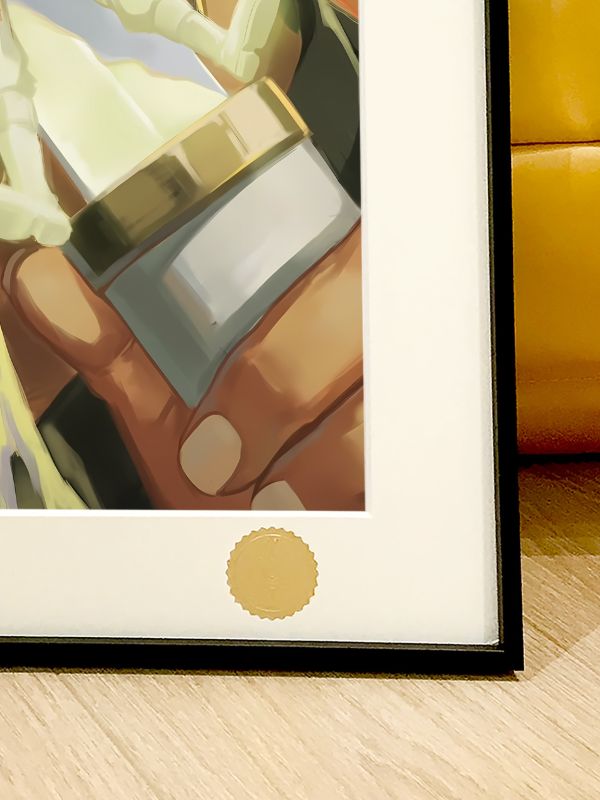 【海外代購】星空《一刀流索隆》佐羅Zoro路飛娜美羅賓海賊王山治喬巴onepiece動畫裝飾畫 