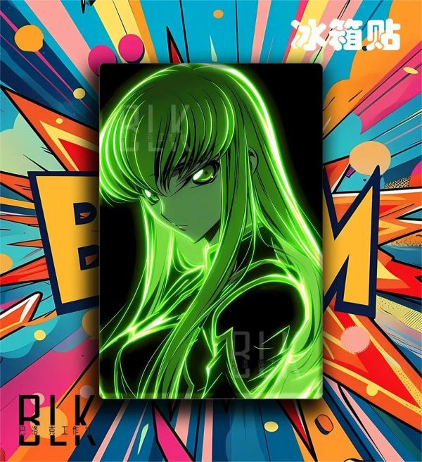 【海外代購】巴洛克 《閃光CC》反叛的魯路修裝飾畫冰箱貼 