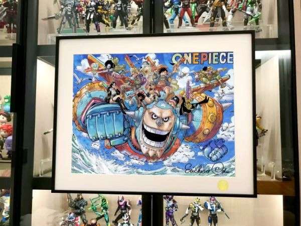 【海外代購】星空 《super弗蘭奇》海賊王尾田榮一郎onepiece裝飾畫 