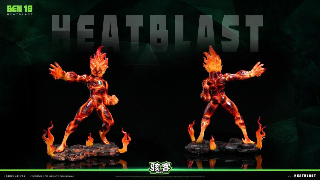 【預定】駭客 火人Heatblast 鑽石戰神Diamondhead 