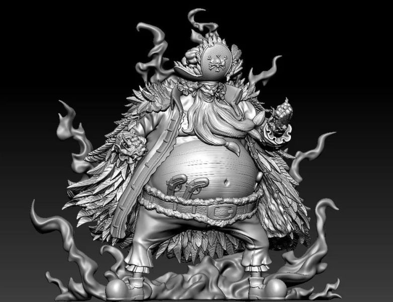 【預定】大熊社DX 黑鬍子海賊團最後一彈 黑鬍子蒂奇 