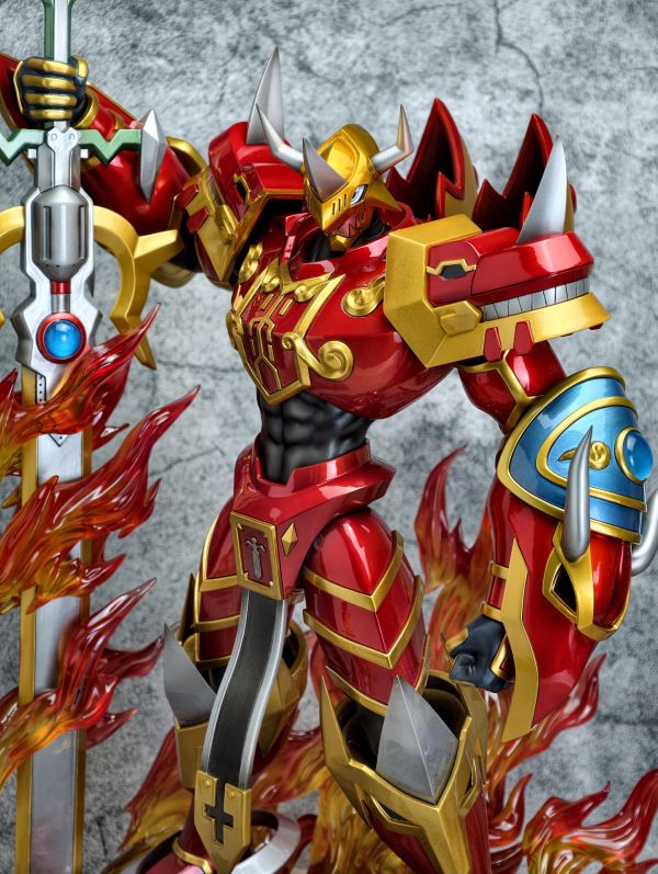 【預定】殭屍車 數碼寶貝04 無限地帶 門神系列第一彈 凱撒暴龍獸 