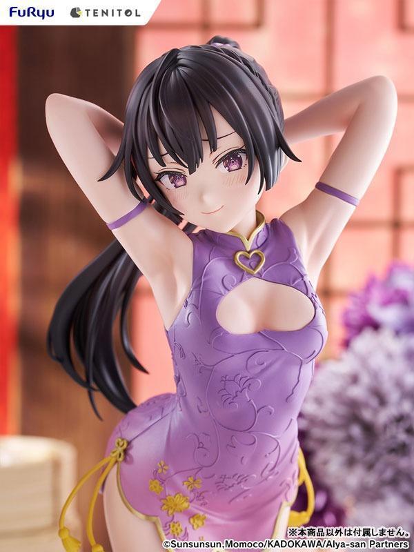 【PVC預定】FuRyu TENITOL TALL 不時輕聲地以俄語遮羞的鄰座艾莉同學 周防有希 艾莉莎 旗袍裝Ver 