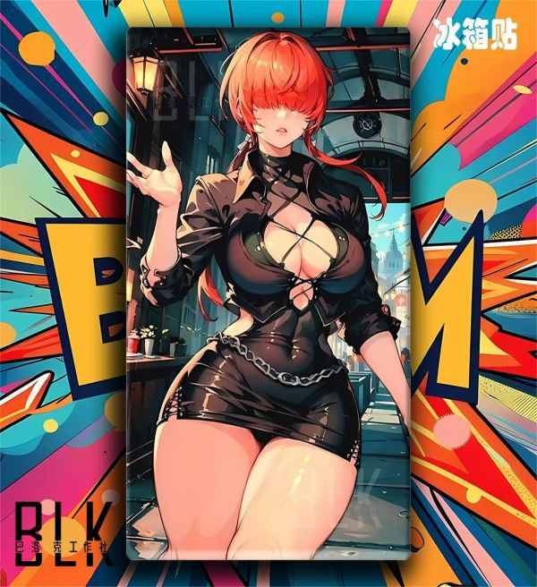 【海外代購】巴洛克 《Shermie》夏爾美拳皇97謝爾美裝飾畫 