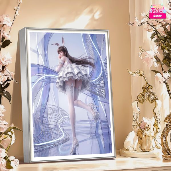 【海外代購】阿喵畫社 回眸 水晶公主小舞 新品12K主題超清裝飾畫 床頭地墊 冰箱貼 