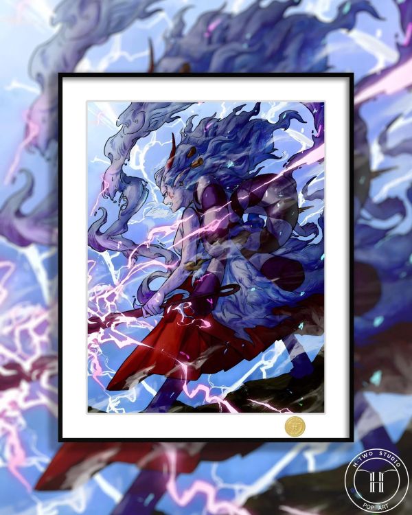 【海外代購】H2 《大和》海賊王裝飾畫 