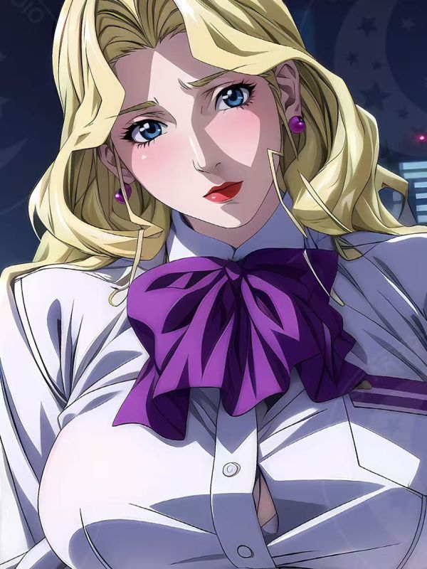 【海外代購】星空《金髮OL》內衣辦公室lingeries office動畫二次元裝飾畫 