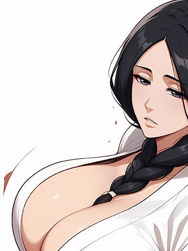 【海外代購】巴洛克 《卯之花烈》千手丸死神境界Bleach護廷十三隊一護動漫裝飾畫冰箱貼 