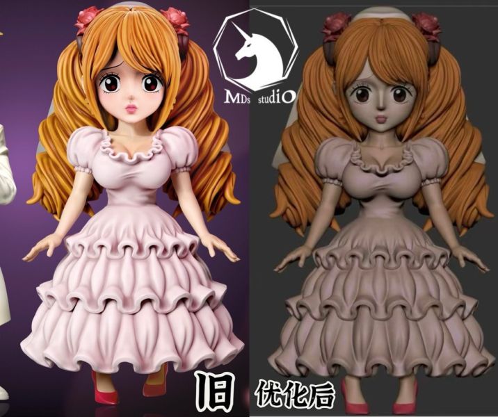 【預定】MDS 【蛋糕島篇章】 番外篇 大媽海賊團 022、023- 婚禮夫婦 禮服山治、婚紗布琳