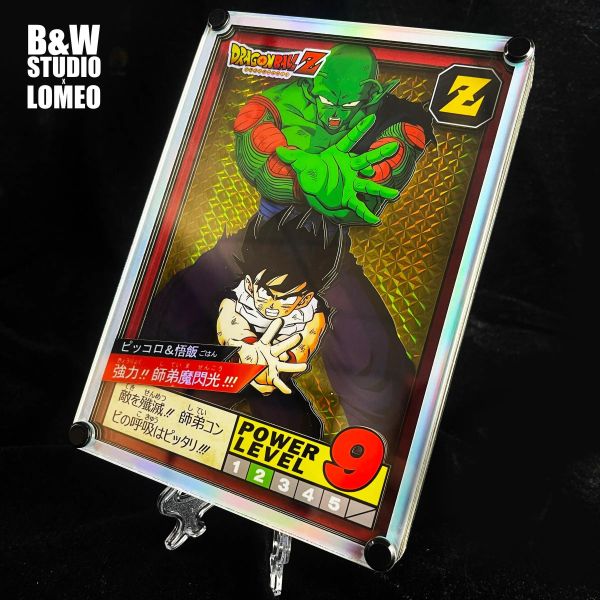【海外代購】黑白畫映 B&W DragonBall Super Battle Card Remake比克×悟飯 