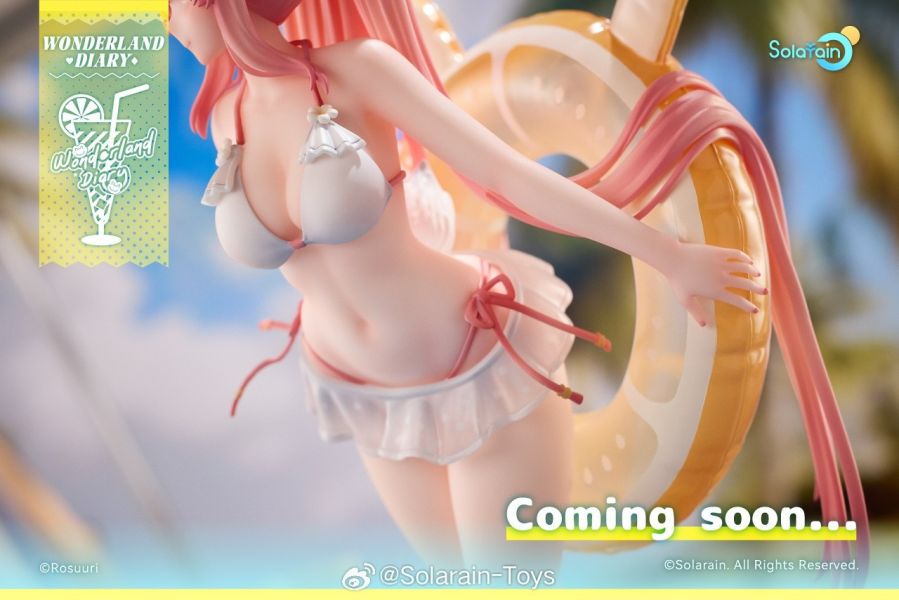 【預定】Solarain Rosuuri 原畫 柴郡貓 Mika 白兔 Rosu 1/7 