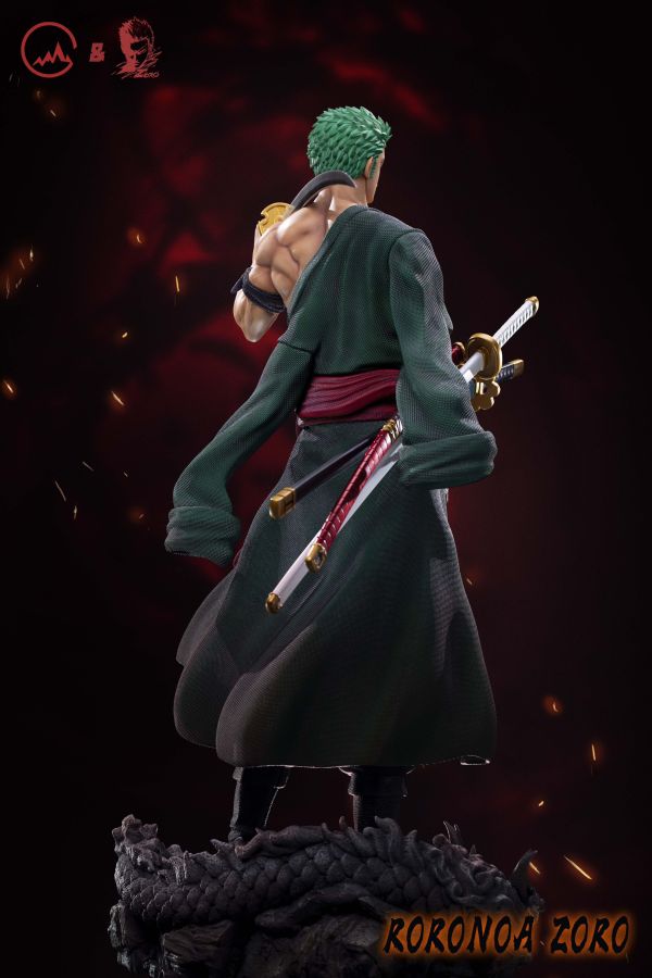 【預定】鬼谷 綠藻頭 聯名款 站姿索隆 1/2 1/4 
