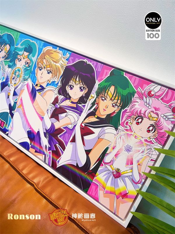 【海外代購】神秘畫廊 RAINBOW系列11 美少女戰士 裝飾畫01 