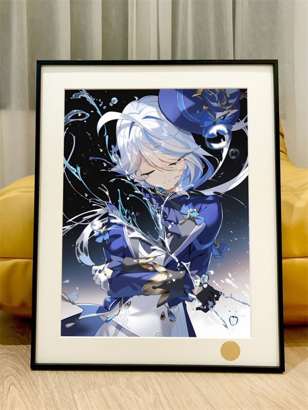 【海外代購】星空 芙寧娜 不休獨舞 裝飾畫 