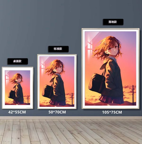 【海外代購】阿喵畫社 晚霞 禦坂美琴 