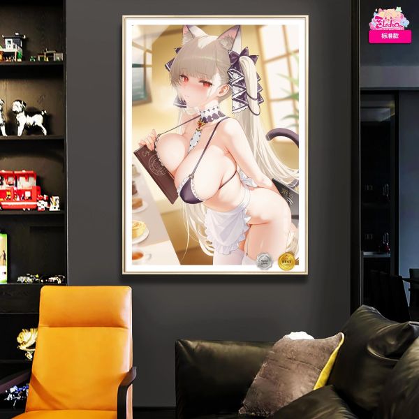 【海外代購】阿喵畫社 女僕 可畏裝飾畫 碧藍航線 