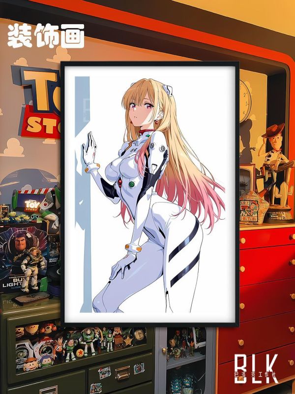 【海外代購】巴洛克 《eva喜多川》海夢Marin瑪琳更衣人偶墜入愛河遊戲動漫裝飾畫冰箱貼 