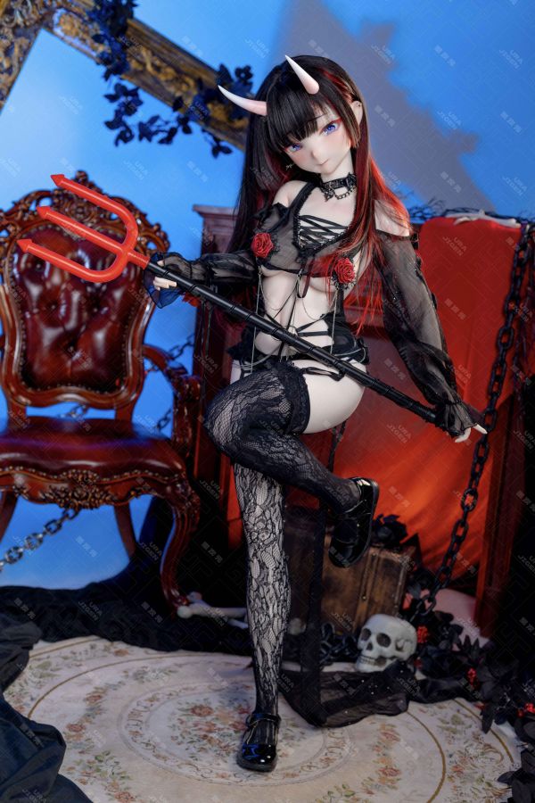 【R18-預定】彼之良 裡次元 1/1 磷葉-3號妝-暗夜魅魔 可動人偶 