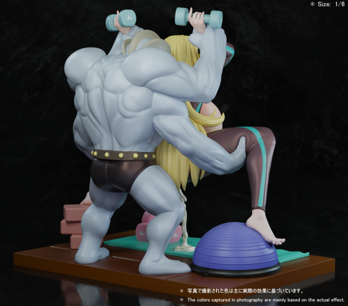 【R18-預定】Beast 健身房被怪力盯上的竹蘭 