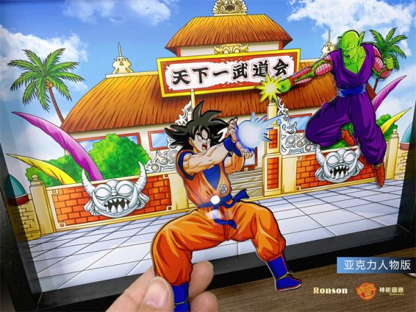 【海外代購】神秘畫廊 七龍珠 七龍珠 天下第一武道會 裝飾畫 