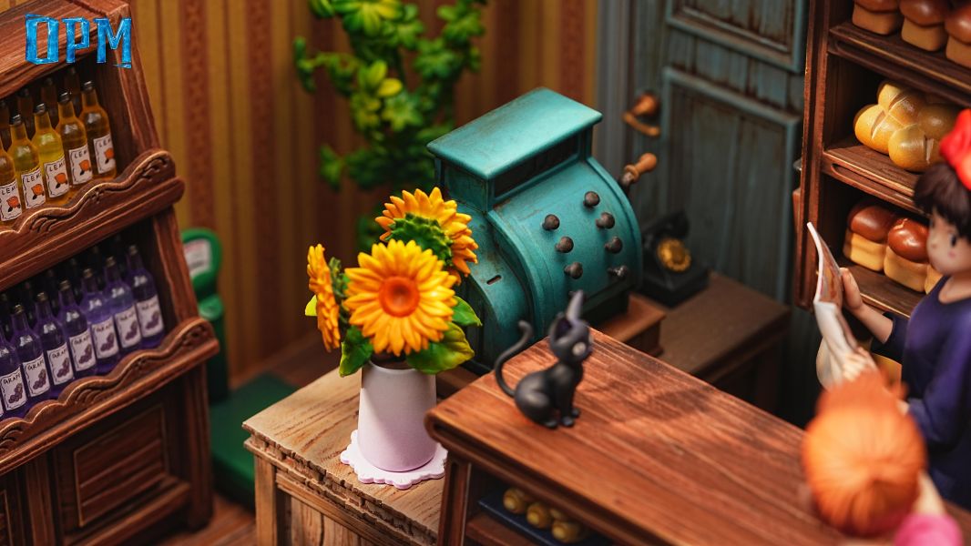 【預定】OPM 宮崎駿桌面場景系列014-魔女宅急便-麵包屋 