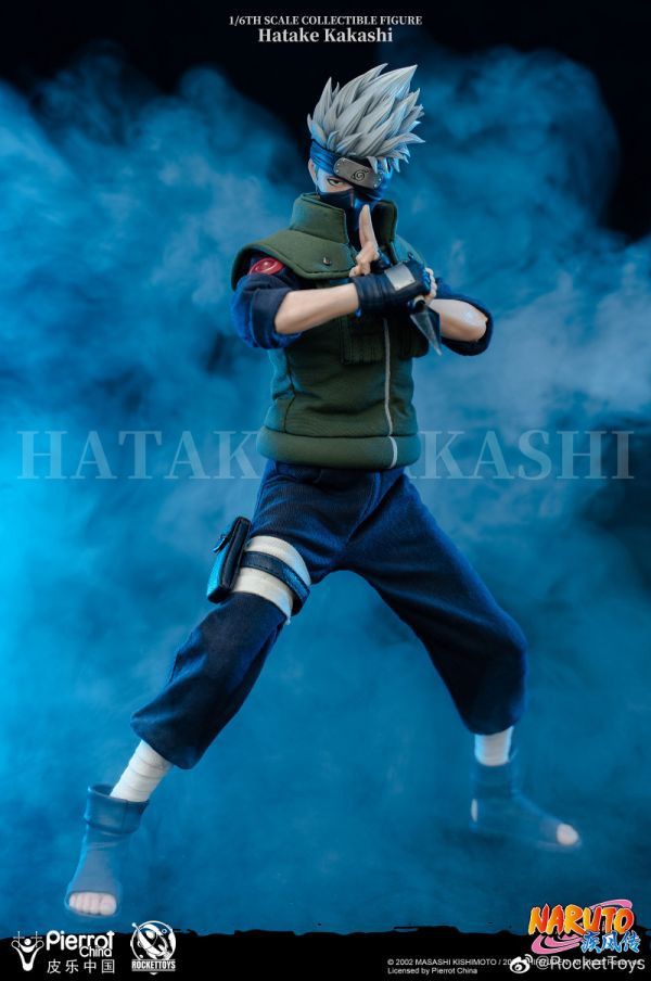 【海外代購】Rocket Toys 1/6 火影忍者 旗木卡卡西 可動人偶 