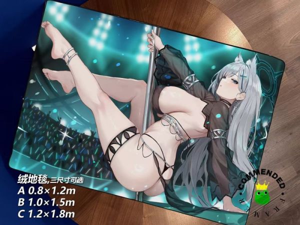 【海外代購】皇呱 《蔚藍檔案白子》阿拜多斯對策委員會突擊隊長砂狼白子裝飾畫 