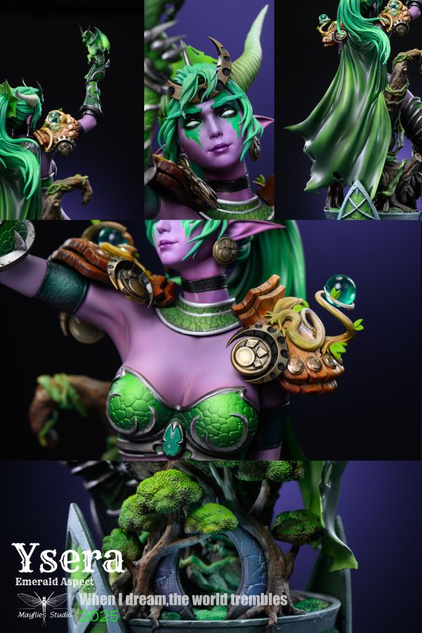【預定】蜉蝣 魔獸龍族系列 第二款 綠龍女王 